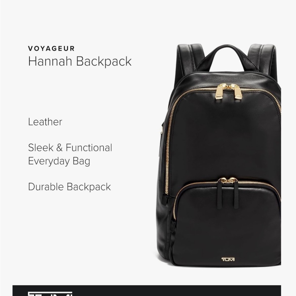 TUMI
Voyageur Hannah Leather Backpack - Picture 9 of 13
